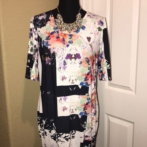 Floral Midi Dress. Purchased for a wedding.